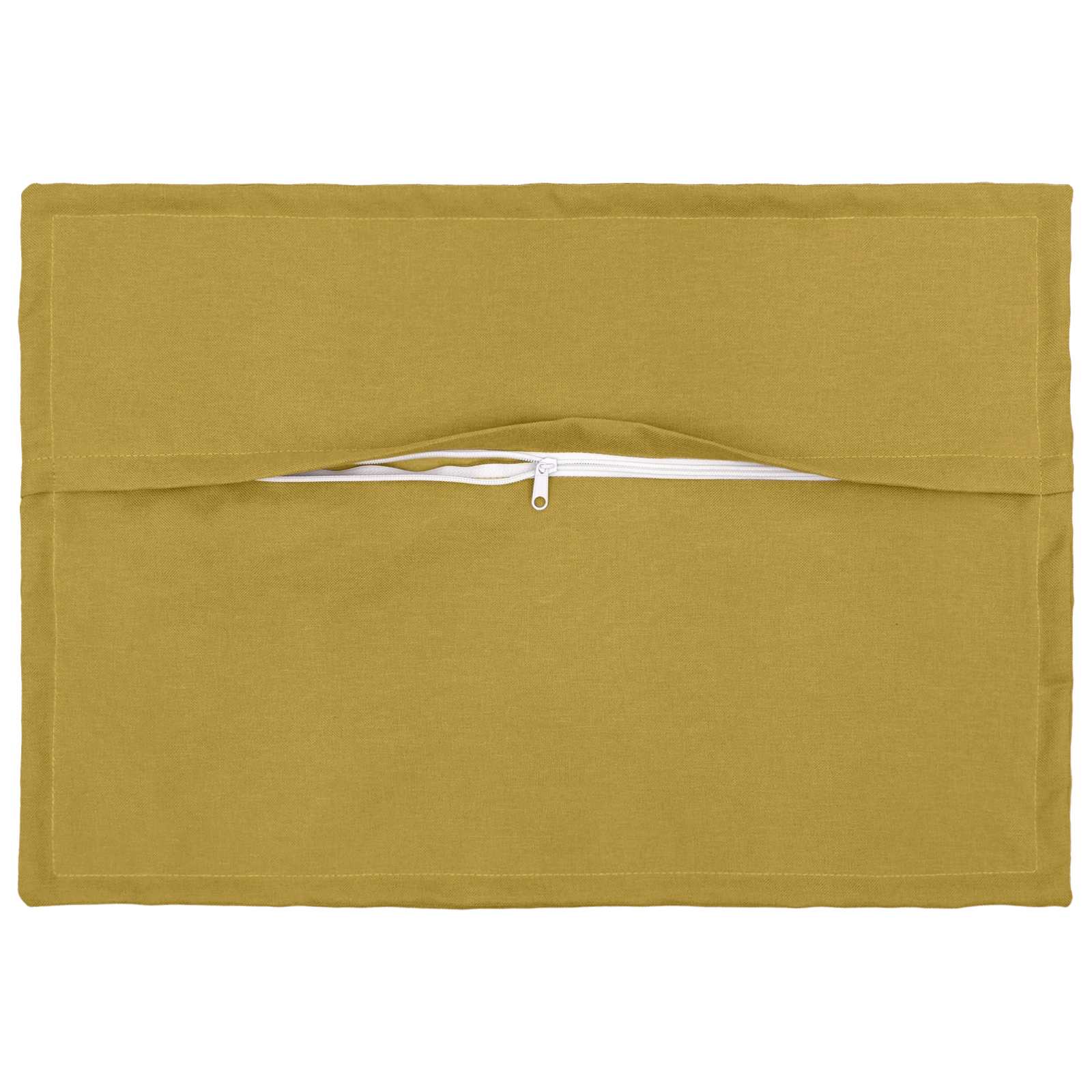 Kussen met kussen HOUTEN 2 st Lichtgroen Faux Linnen image 3