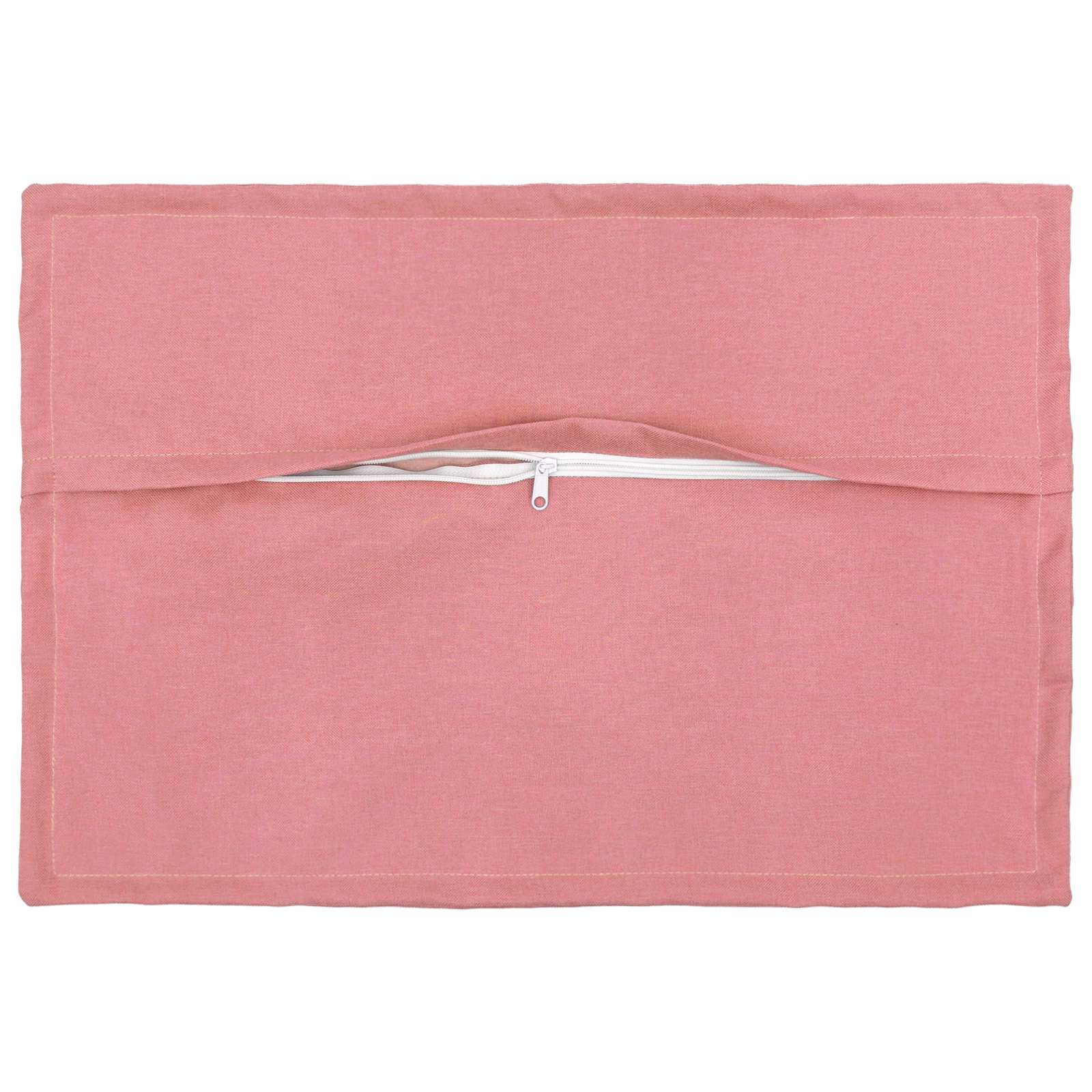 Kussen met kussen HOUTEN 6 st Roze Faux Linnen image 3