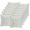 vidaXL Viska Padi 12 tk HOUTEN Helehall 40 x 40 cm Flanell