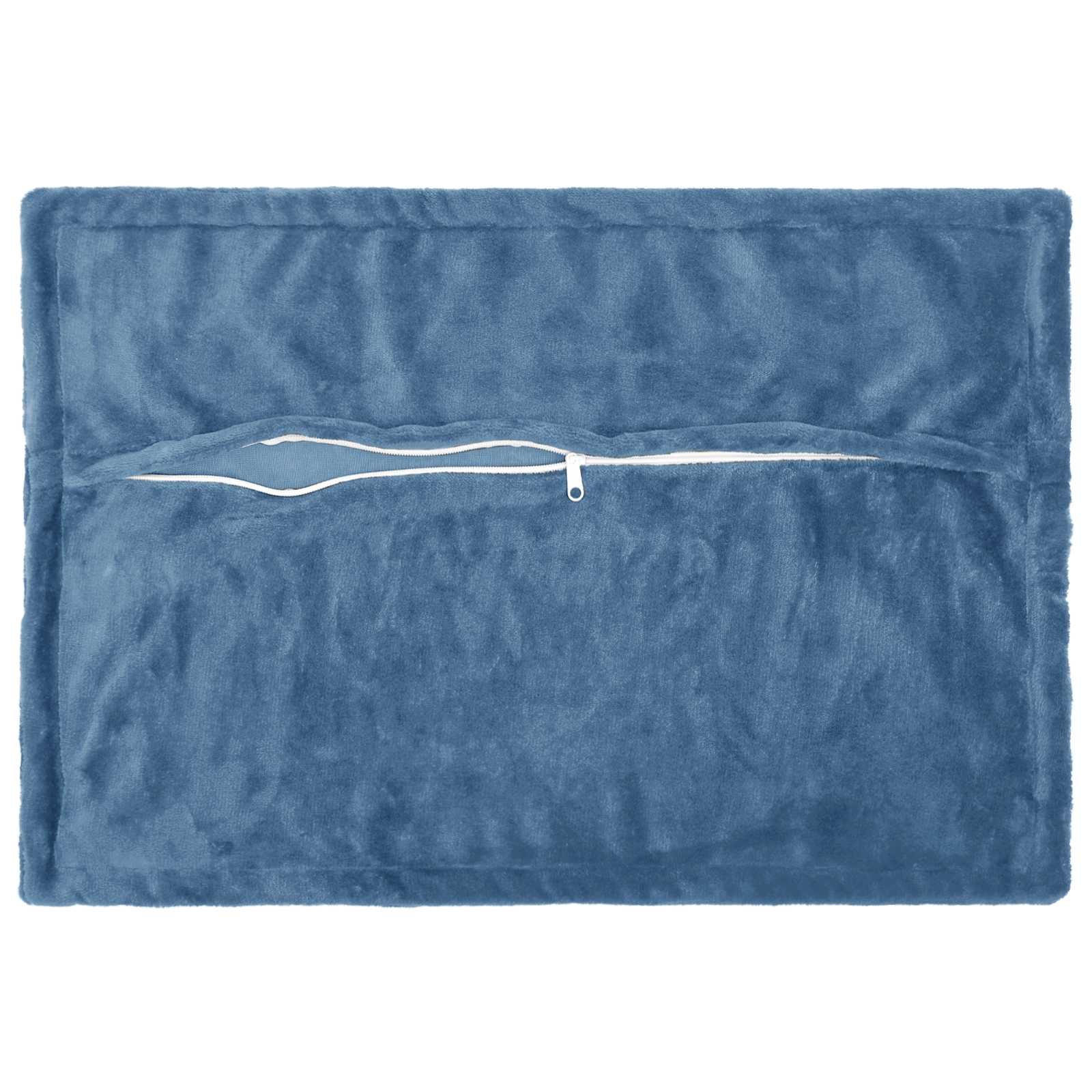 Dekorativna blazina 2 kos HOUTEN Svetlo modra 40 x 60 cm Flanel