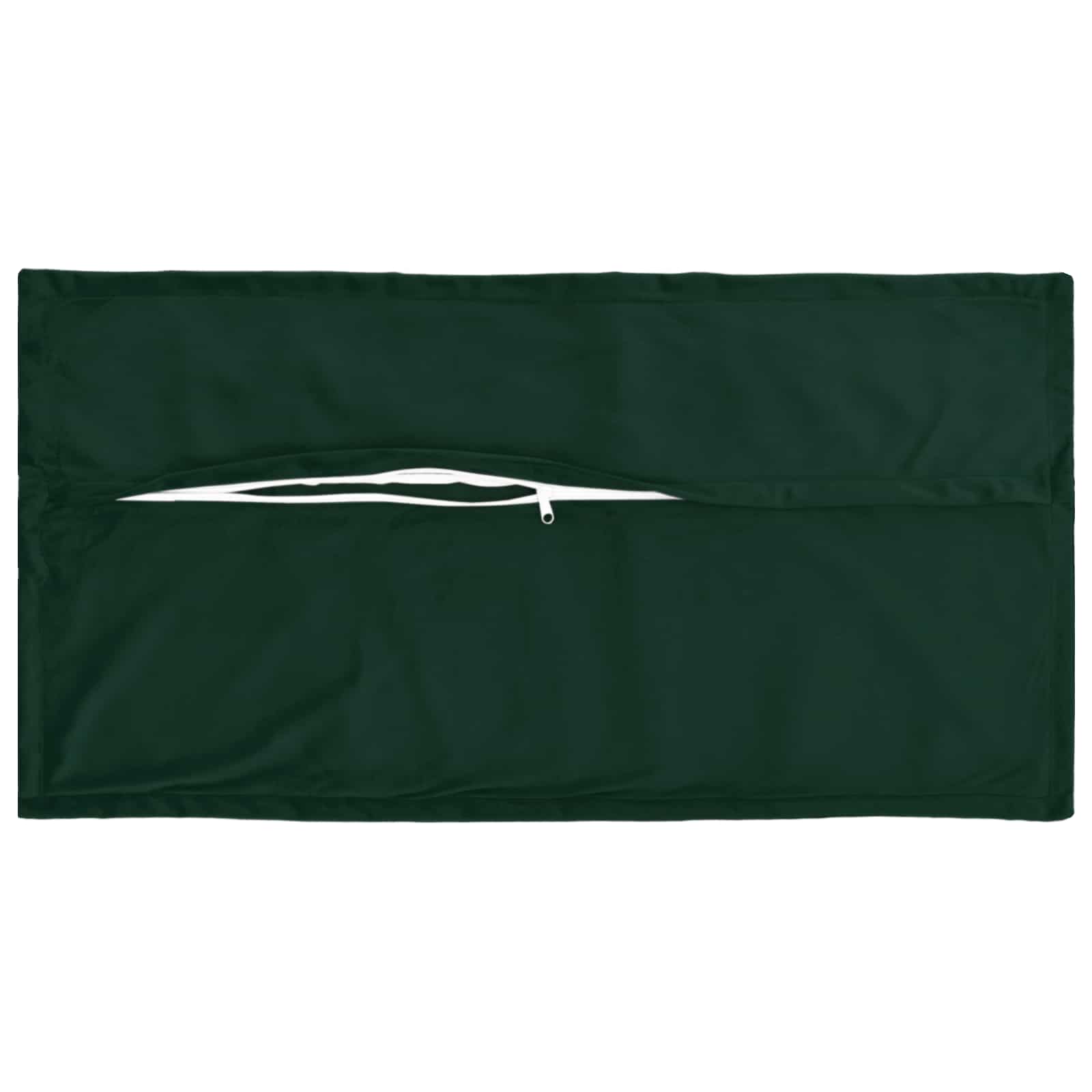 Kussen met kussen HOUTEN 6 st Donkergroen fluweel image 3