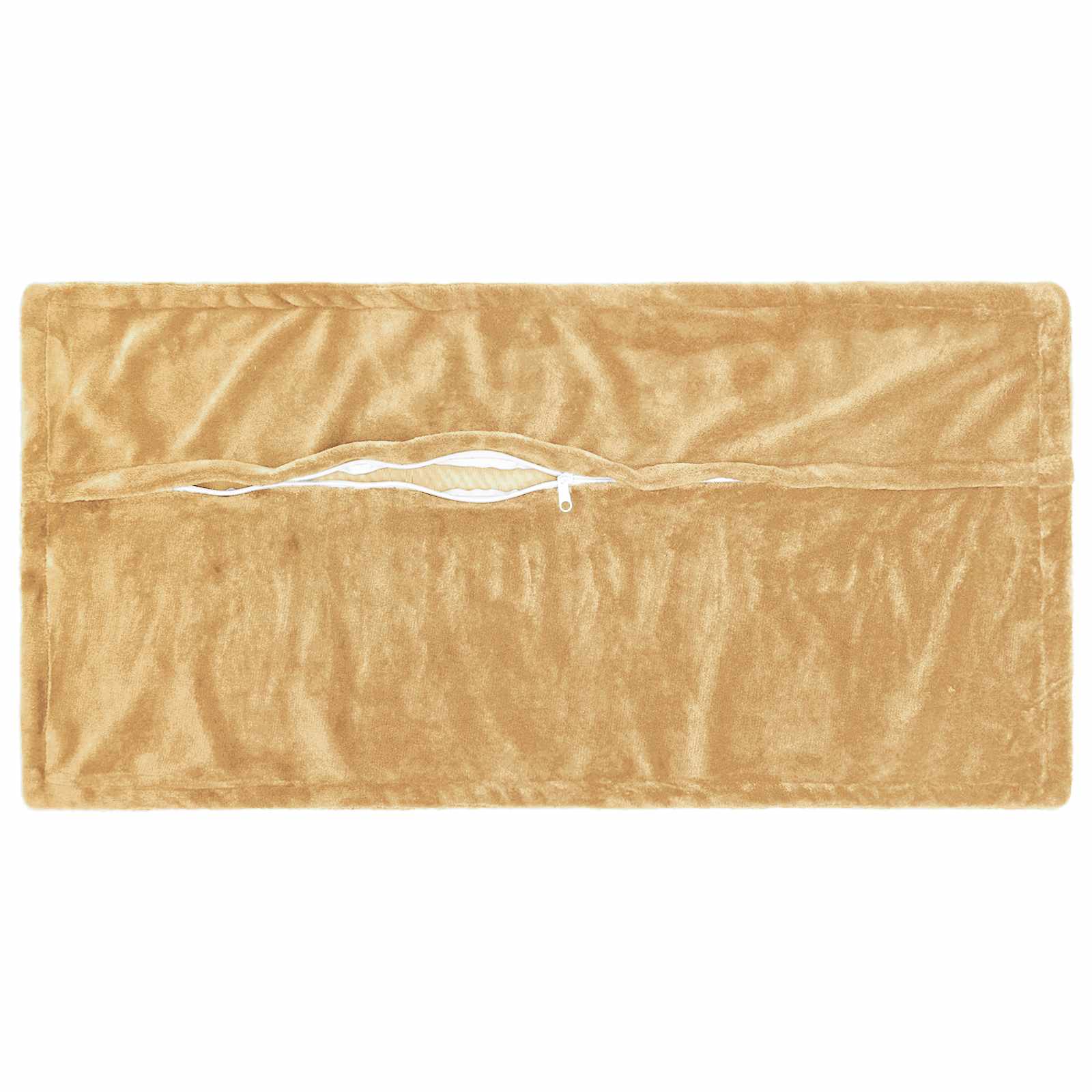 Dekorativna blazina 2 kos HOUTEN Taupe 40 x 70 cm Flanel