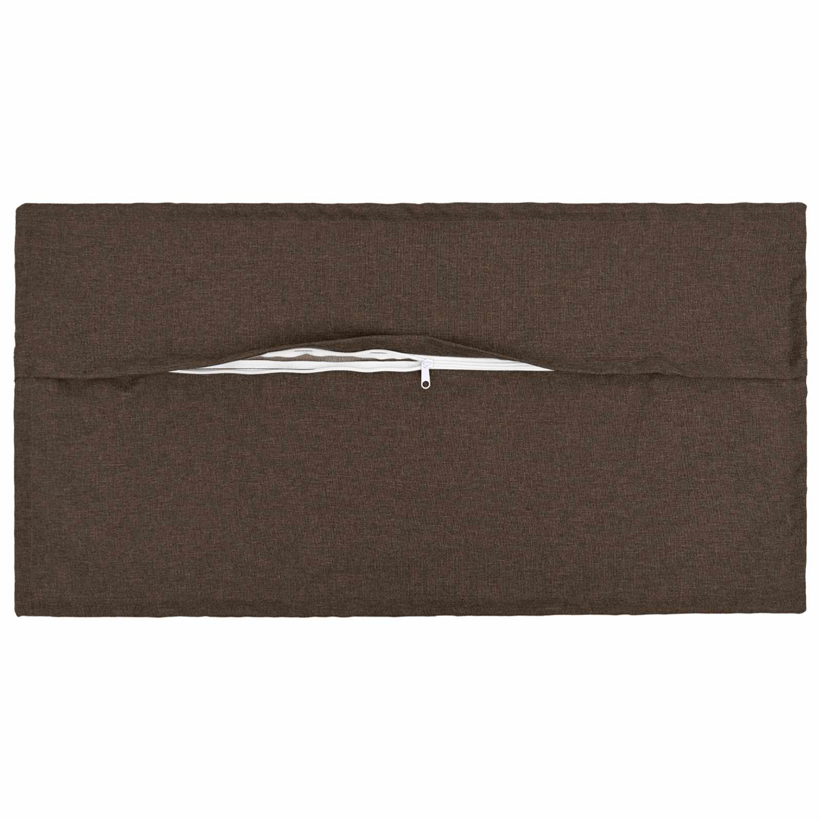 Kussen met kussen HOUTEN 12 st Taupe Faux Linnen image 3