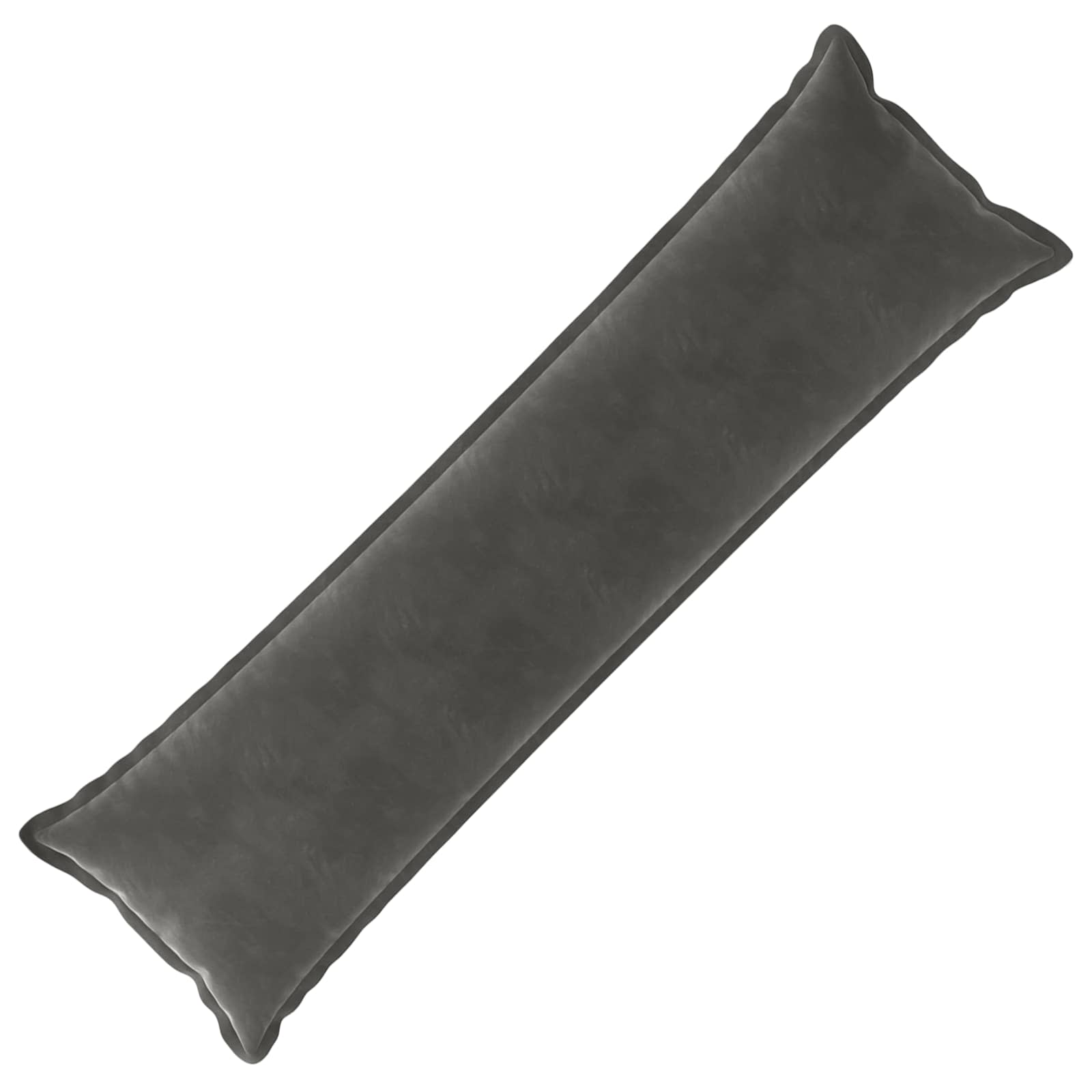 Kussen met kussen HOUTEN Donkergrijs 40 x 145 cm fluweel image 2