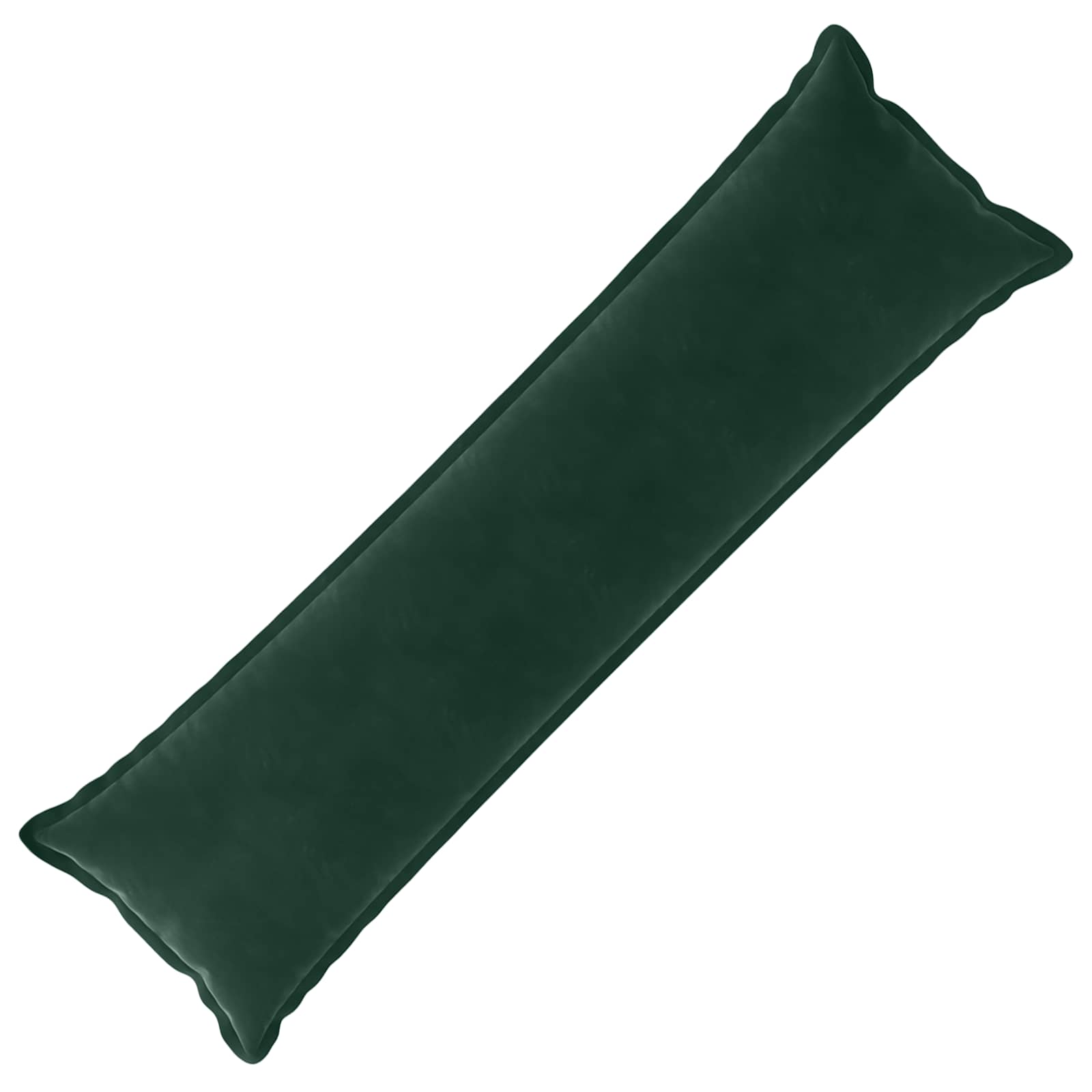 Kussen met kussen HOUTEN Donkergroen 40 x 145 cm fluweel image 2