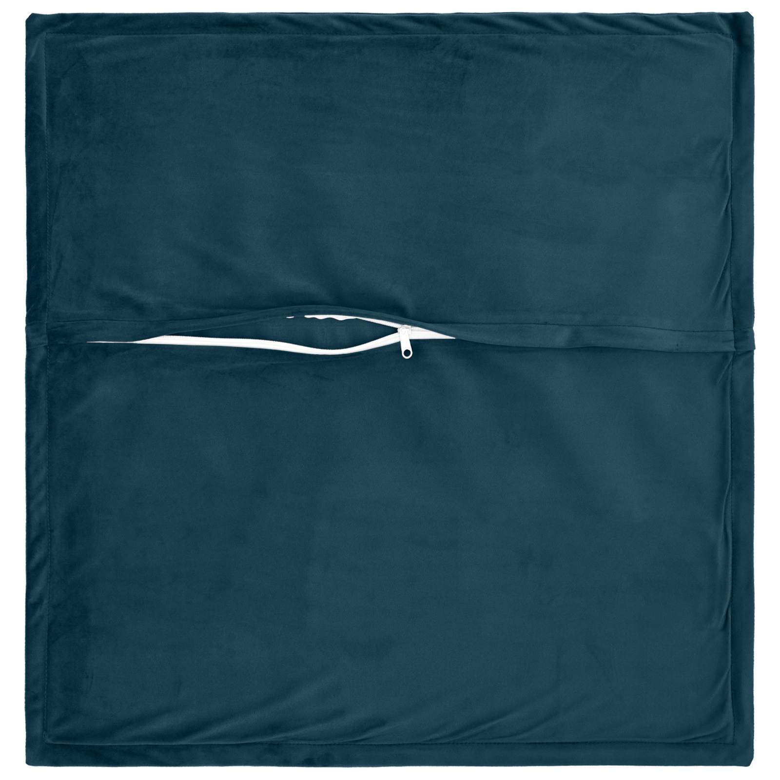 Kussen met kussen HOUTEN 12 st Blauw fluweel image 3