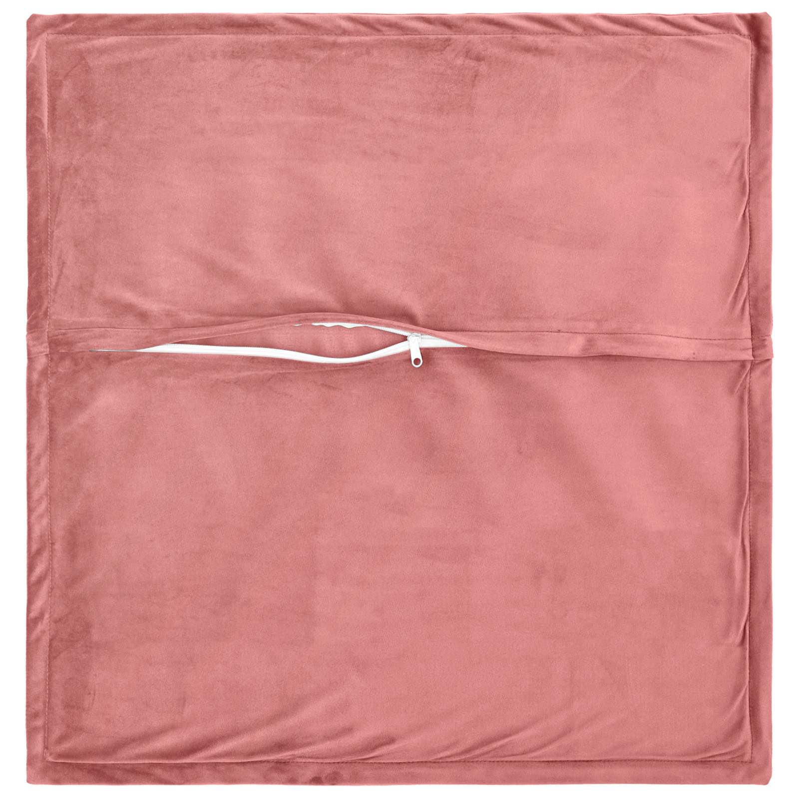 Kussen met kussen HOUTEN 6 st Roze fluweel image 3