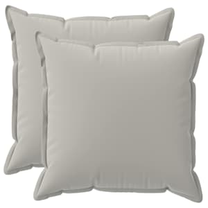 Odhazovací polštář 2 ks HOUTEN Šedá 65 x 65 cm Polyester - obrázek 2