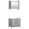 vidaXL Vannitoa kapikomplekt 2 tk Hall Sonoma 65,5 x 34 x 61 cm