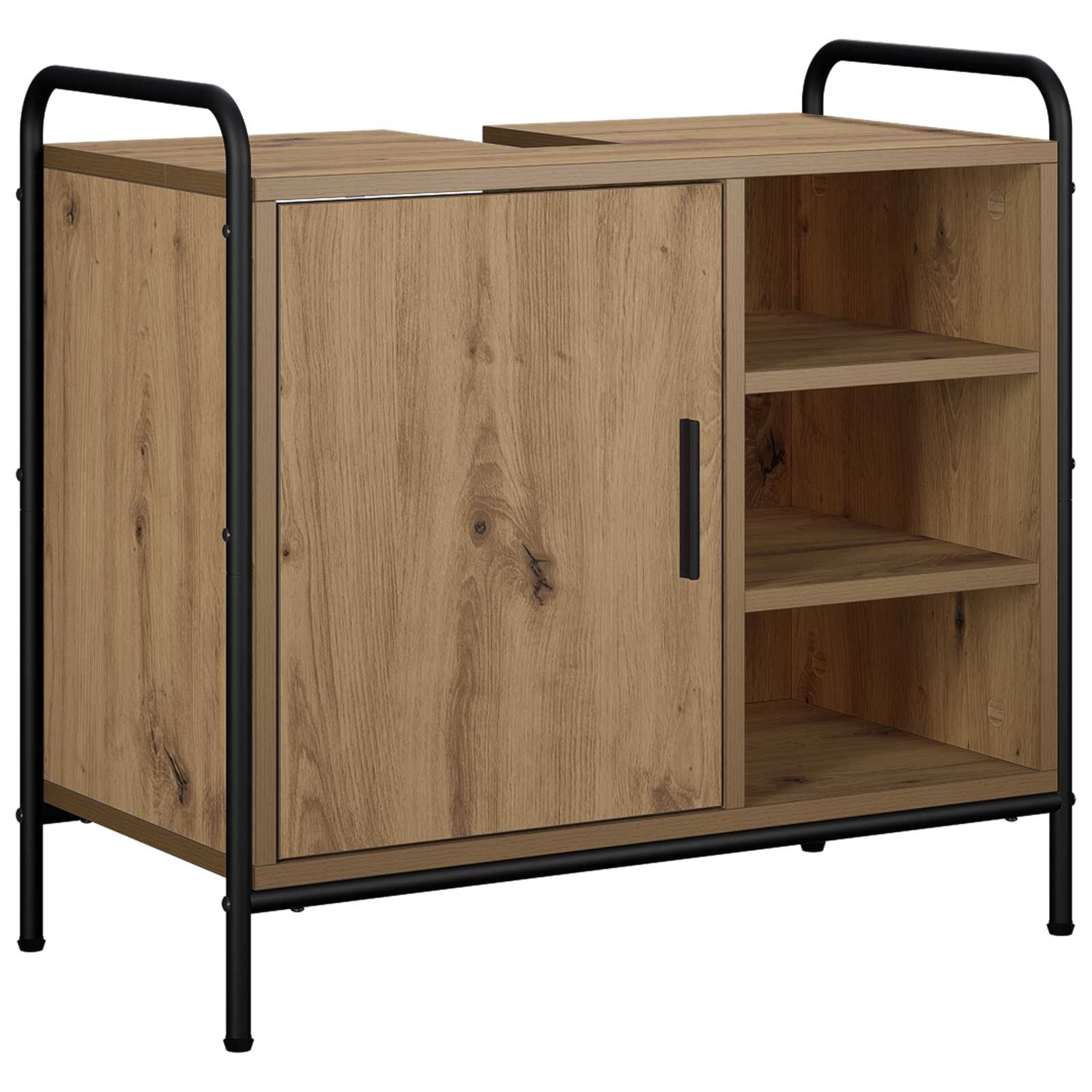 Komplet omaric za kopalnico 2 kos Artisan hrast