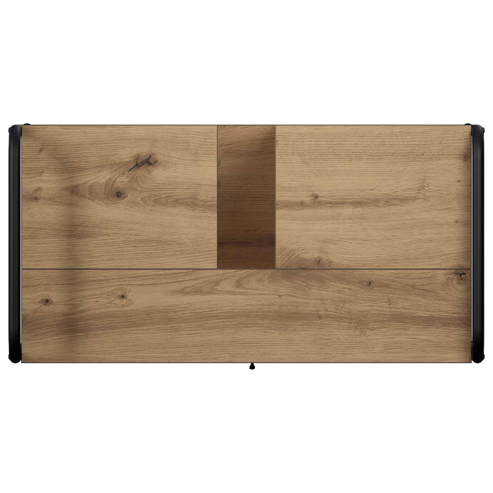 Komplet omaric za kopalnico 2 kos Artisan hrast