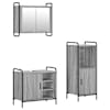 vidaXL Vannitoa kapikomplekt 3 tk Hall Sonoma 40 x 36 x 99,5 cm