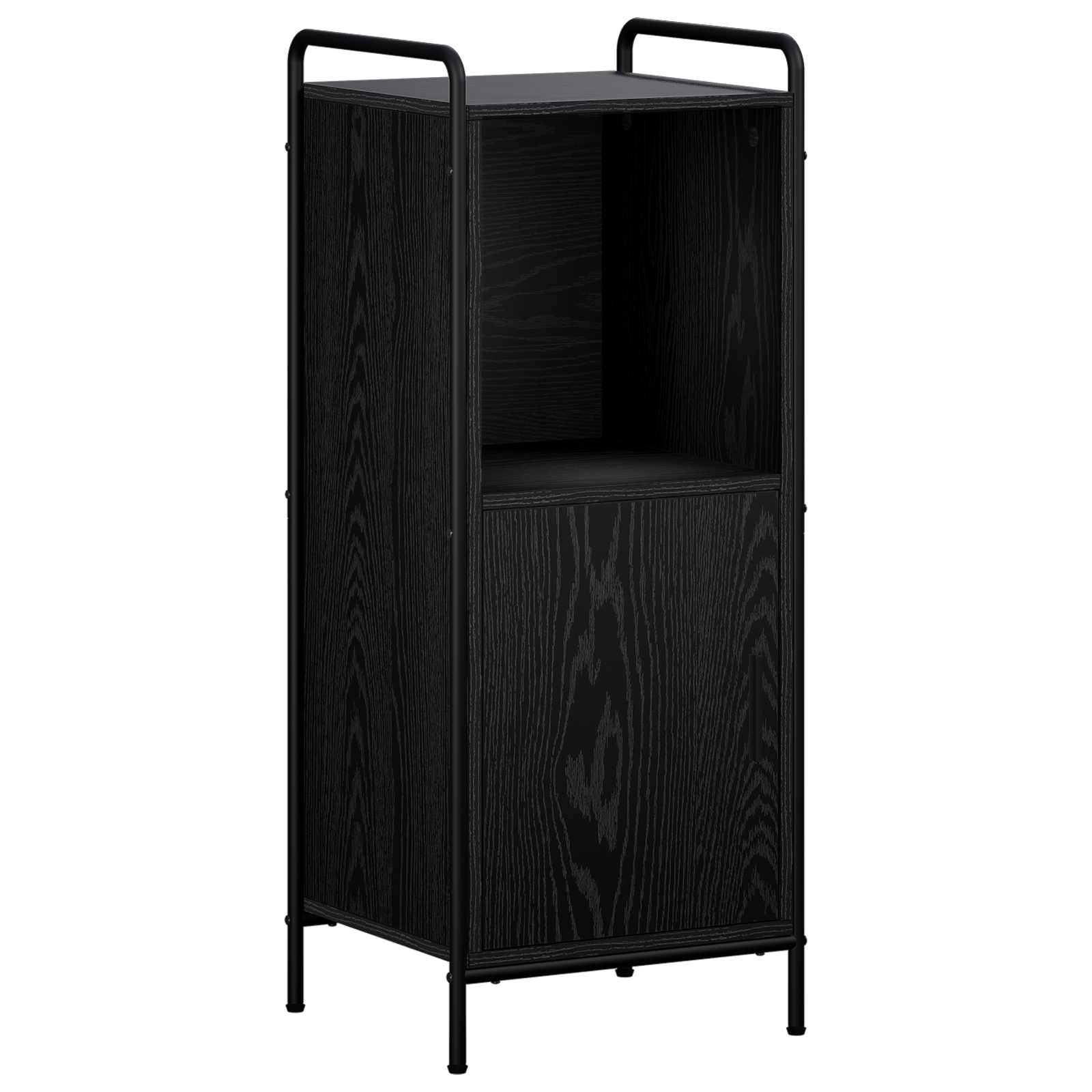 Komplet omaric za kopalnico 3 kos Črni hrast 40 x 36 x 99,5 cm