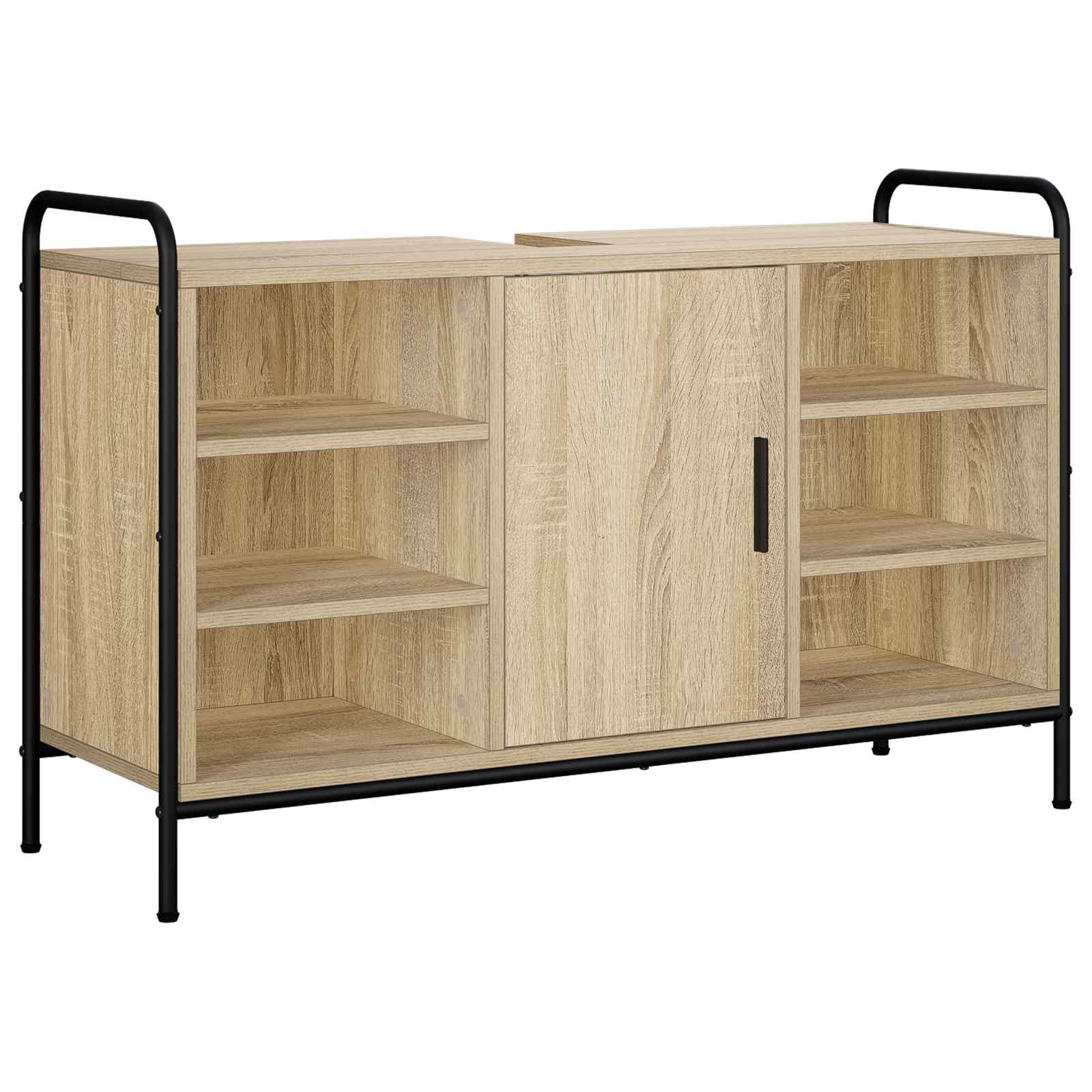 Komplet omaric za kopalnico 3 kos Sonoma hrast 40 x 36 x 181 cm