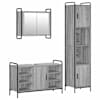 vidaXL Vannitoa kapikomplekt 3 tk Hall Sonoma 40 x 36 x 181 cm