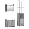vidaXL Vannitoa kapikomplekt 3 tk Hall Sonoma 40 x 36 x 200,5 cm