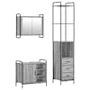vidaXL Vannitoa kapikomplekt 3 tk Hall Sonoma 40 x 36 x 200,5 cm
