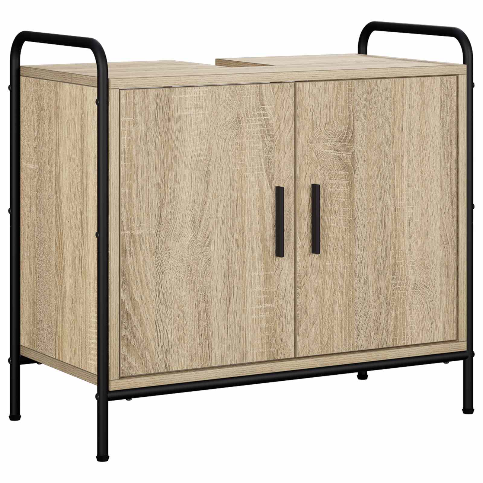 Komplet omaric za kopalnico 4 kos Sonoma hrast 40 x 36 x 181 cm