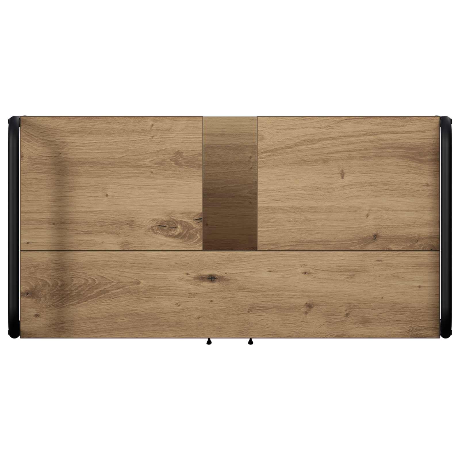 Komplet omaric za kopalnico 4 kos Artisan hrast