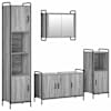 vidaXL Vannitoa kapikomplekt 4 tk Hall Sonoma 40 x 36 x 181 cm