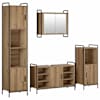 vidaXL Vannitoa kapikomplekt 4 tk Artisan tamm 40 x 36 x 181 cm