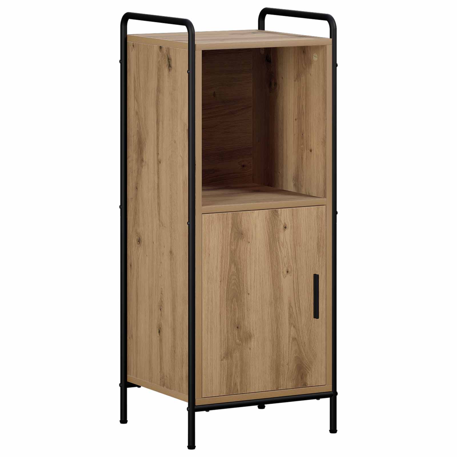 Komplet omaric za kopalnico 4 kos Artisan hrast