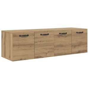 vidaXL Seinekapp 2 tk 120 x 36,5 x 35 cm Tehispuit Artisan tamm