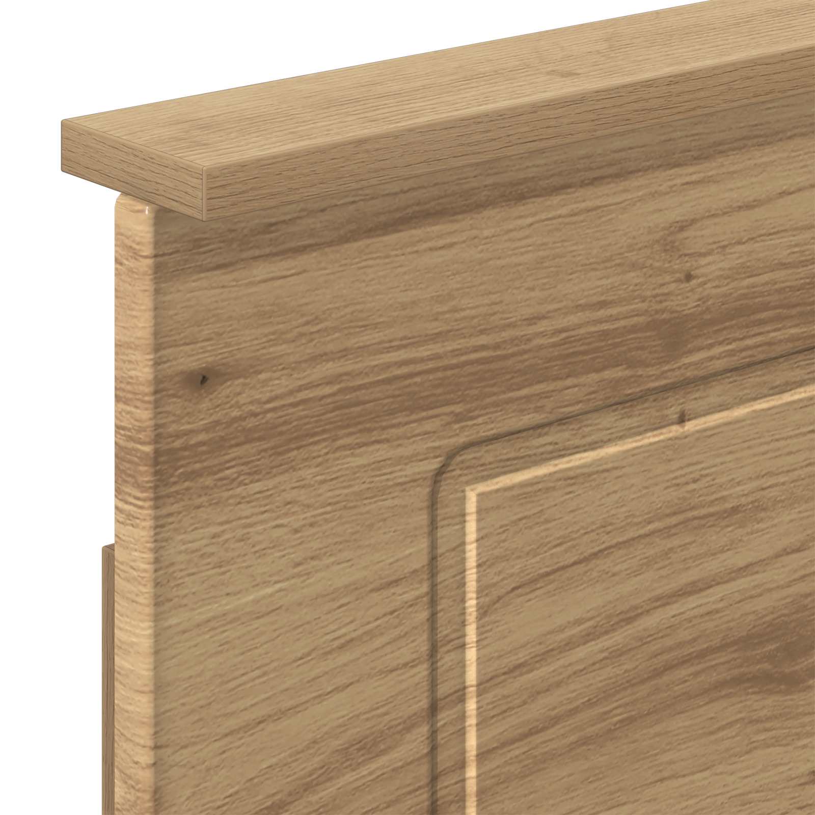 Bed Frame with Storage and Headboard Artisan Oak 180 x 200 cm - Image 6