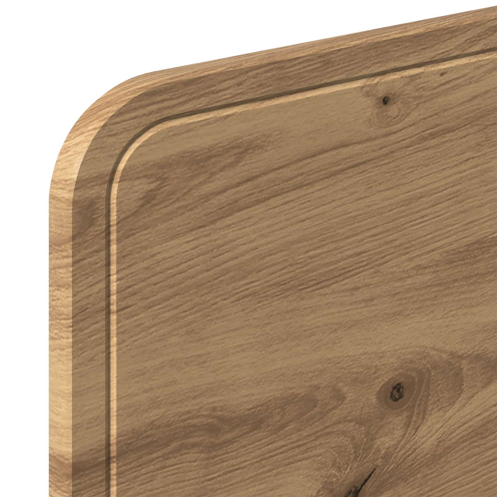 Bed Frame with Storage and Headboard Artisan Oak 180 x 200 cm - Image 6