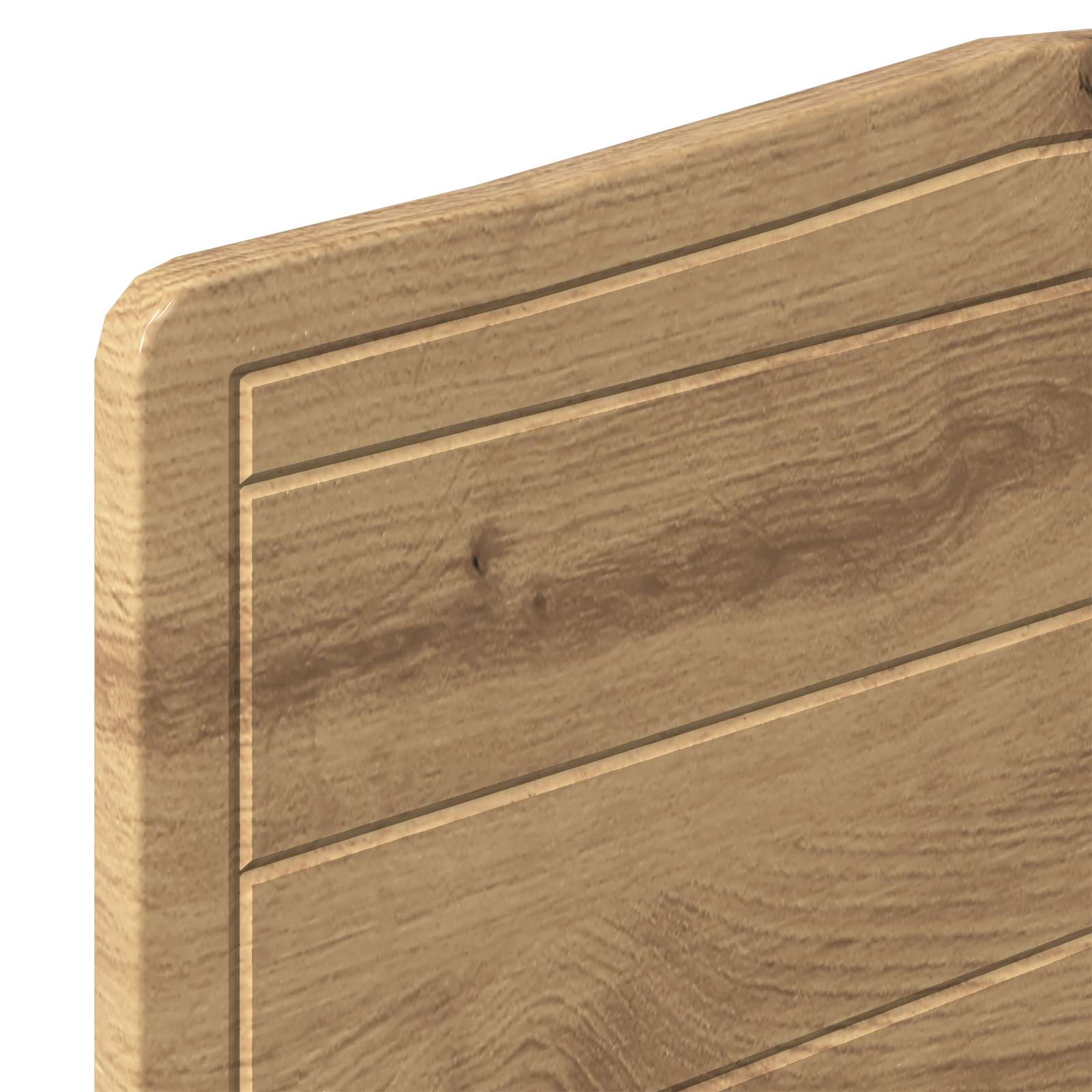 Bed Frame with Storage and Headboard Artisan Oak 180 x 200 cm - Image 6