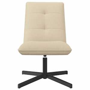 Otočná židle Krémová Textil - obrázek 3