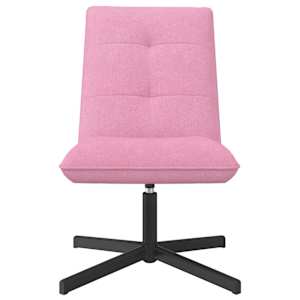 Otočná židle Růžová Textil - obrázek 3