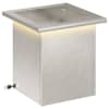 vidaXL LED-valgustusega lillekast H&otilde;bedane 30 x 30 x 30 cm