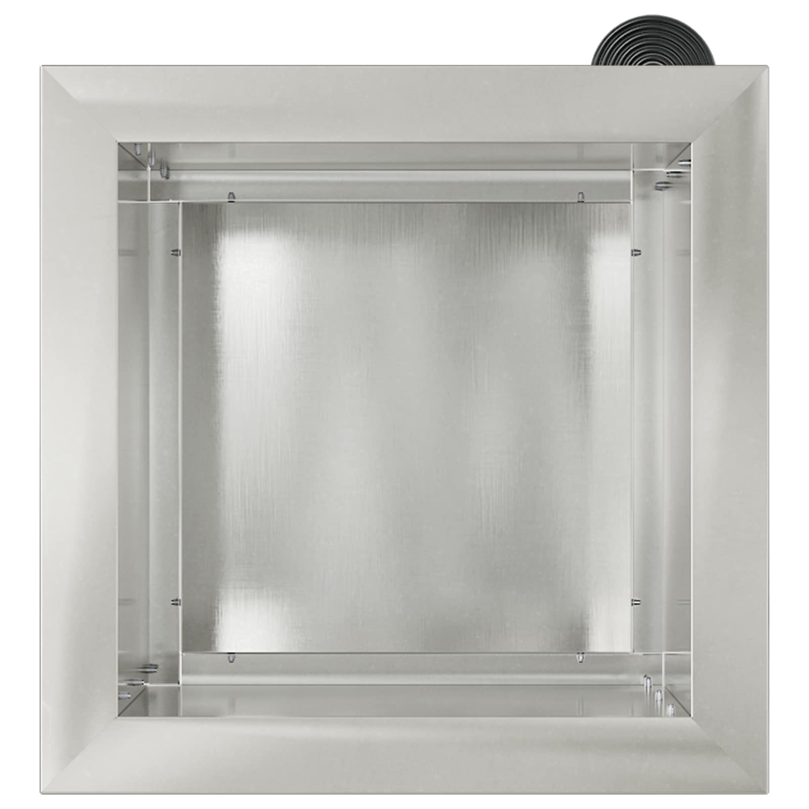 Plantenbak met led zilver 30 x 30 x 30 cm Roestvrij staal image 5