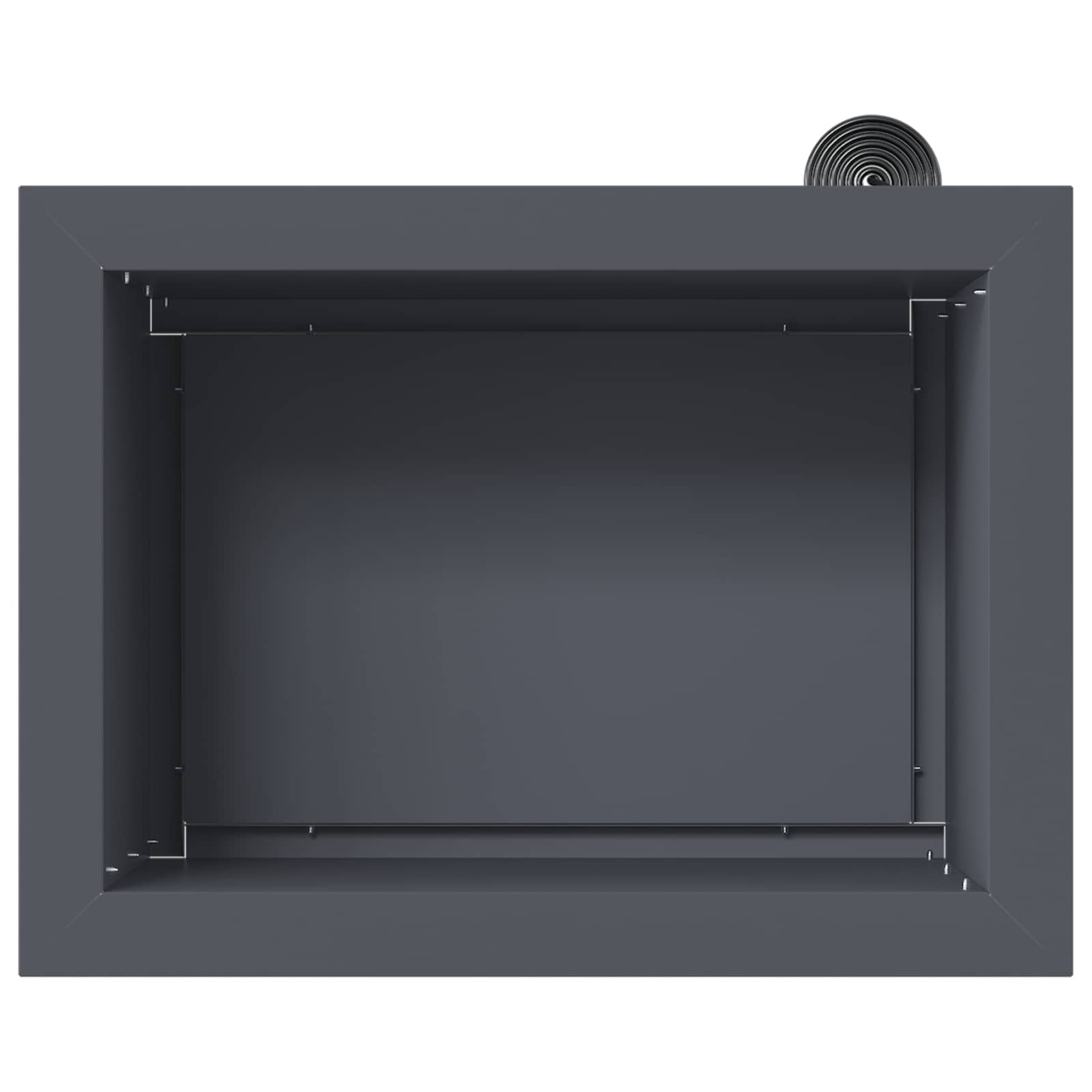 Plantenbak met led 2 st Antraciet 30 x 40 x 30 cm Staal image 7