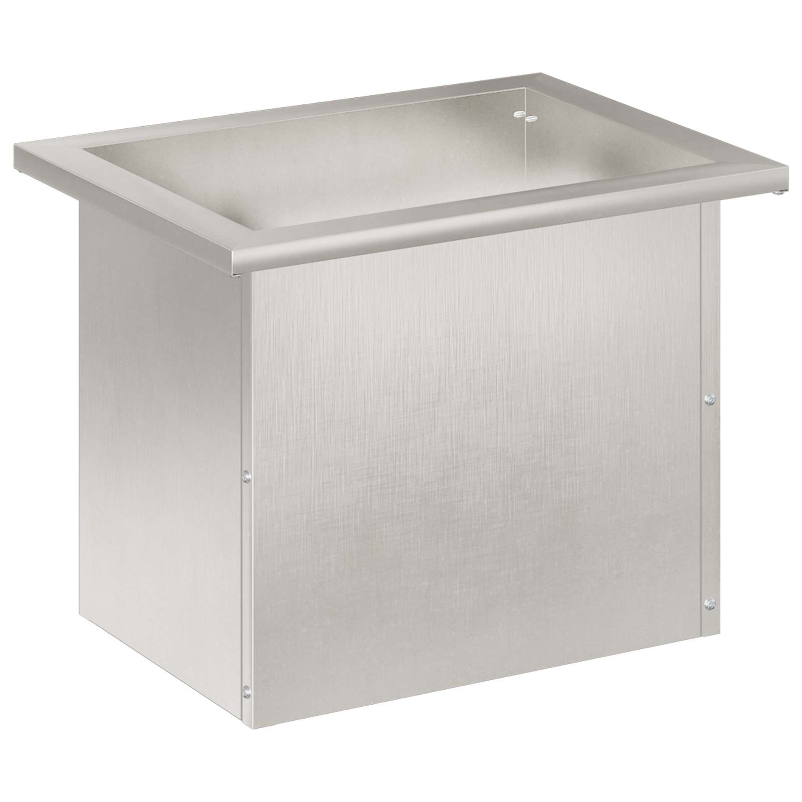 Plantenbak met led zilver 30 x 40 x 30 cm Roestvrij staal image 4