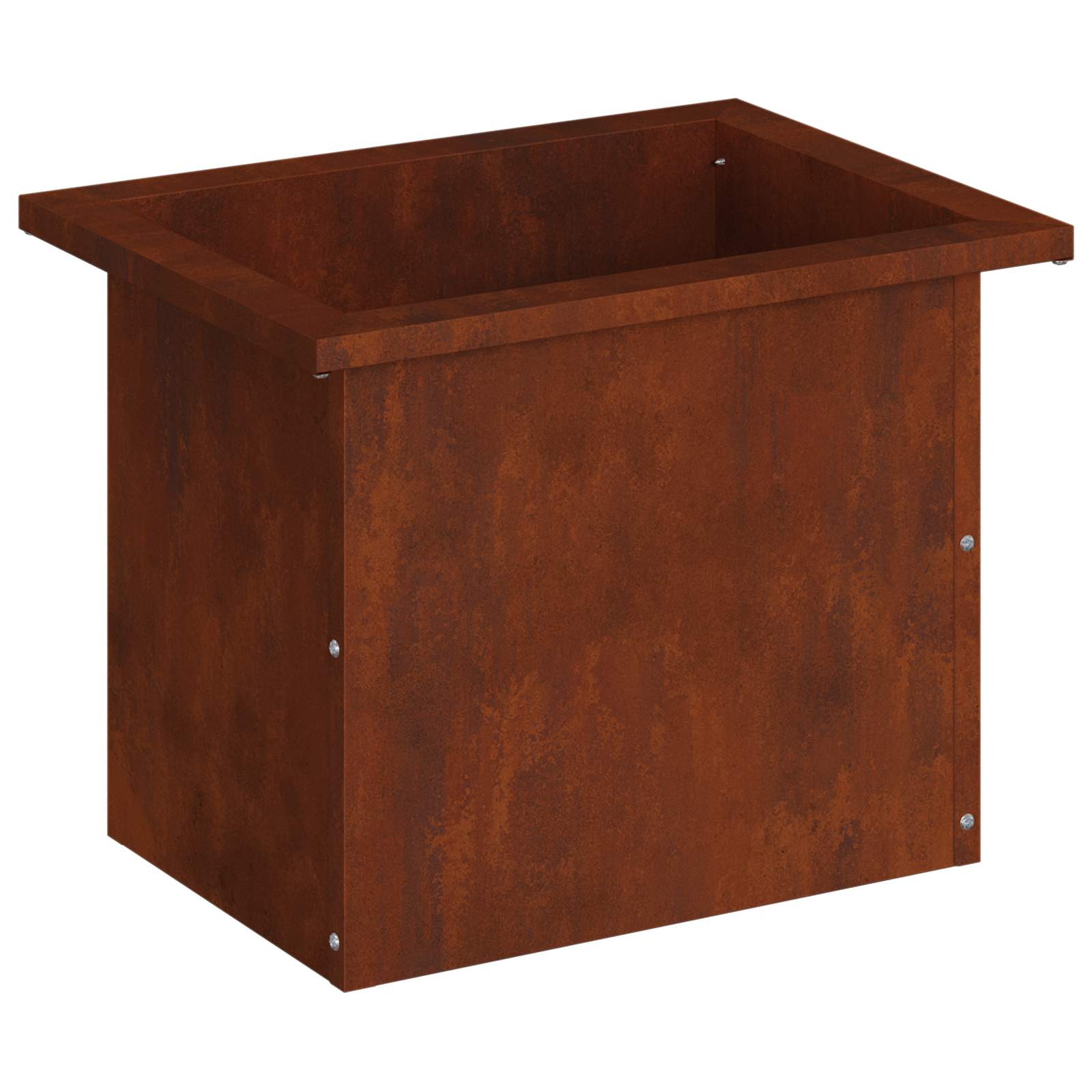 Plantenbak met led Roestkleurig 30 x 40 x 30 cm weervast staal image 4