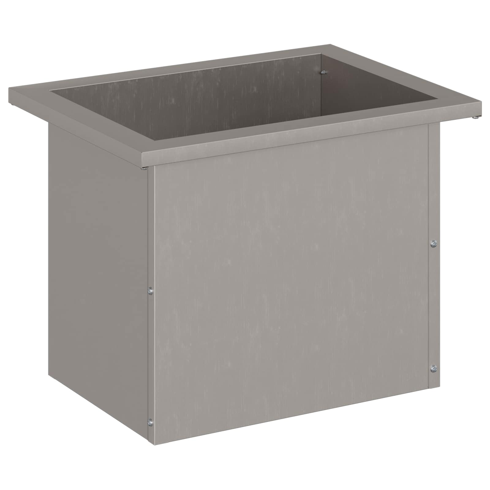 Plantenbak met led Roestkleurig 30 x 40 x 30 cm weervast staal image 5