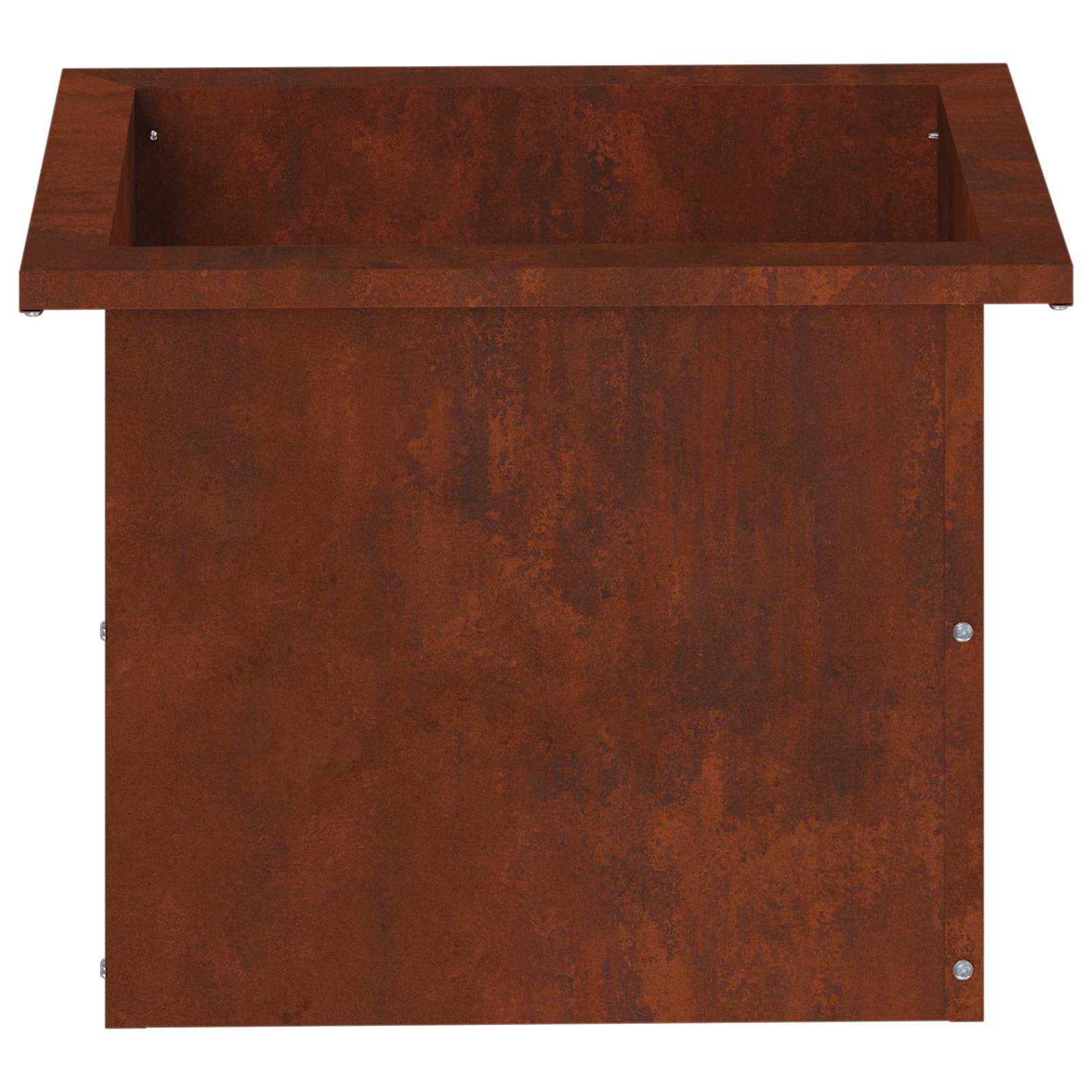 Plantenbak met led Roestkleurig 30 x 40 x 30 cm weervast staal image 6