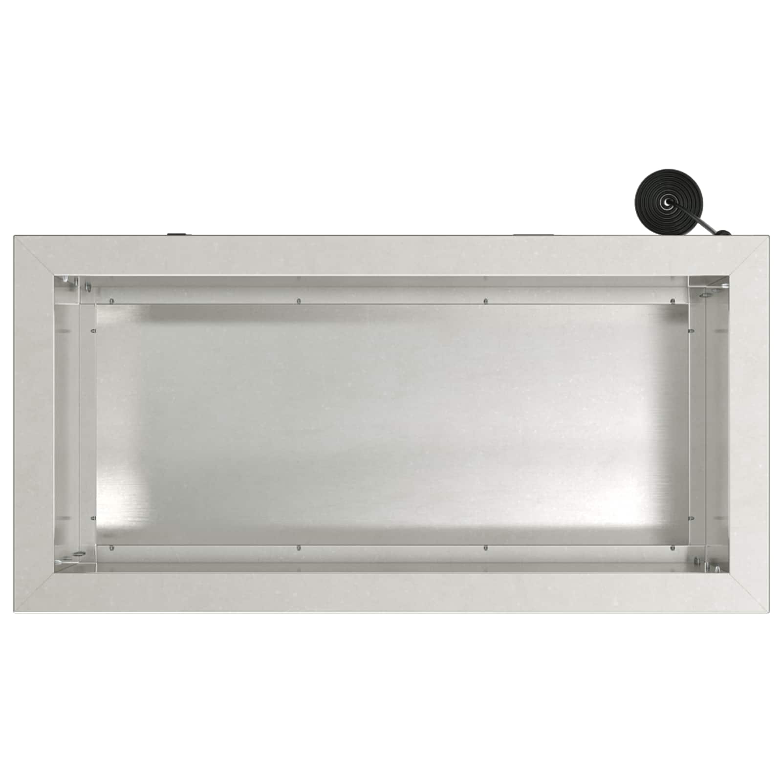 Plantenbak met led zilver 30 x 60 x 30 cm Roestvrij staal image 8