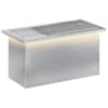 vidaXL LED-valgustusega lillekast H&otilde;bedane 30 x 60 x 30 cm