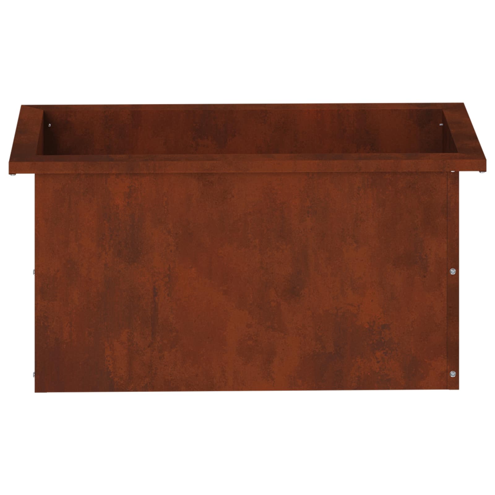 Plantenbak met led Roestkleurig 30 x 60 x 30 cm weervast staal image 6