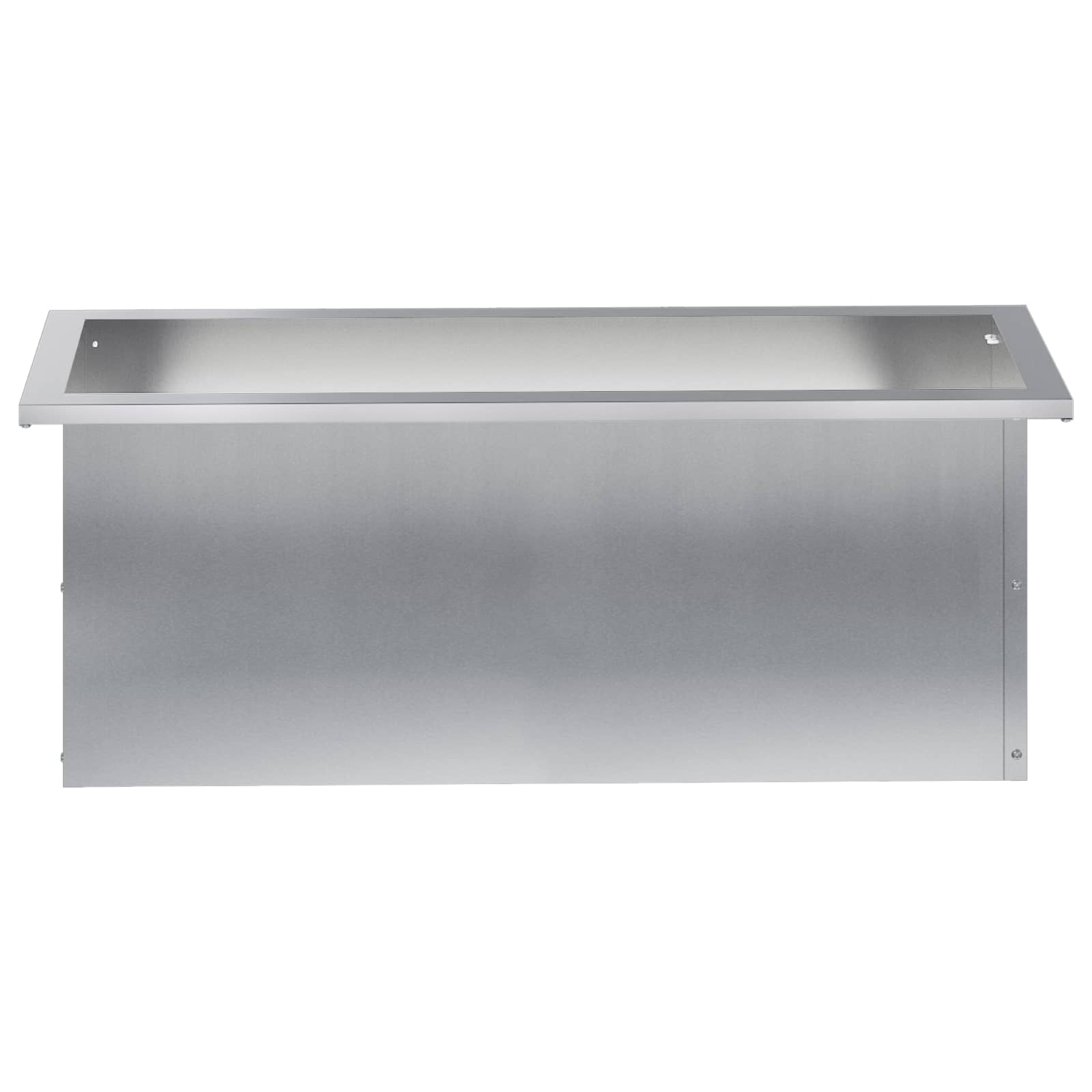 Plantenbak met led zilver 30 x 80 x 30 cm Gegalvaniseerd staal image 5