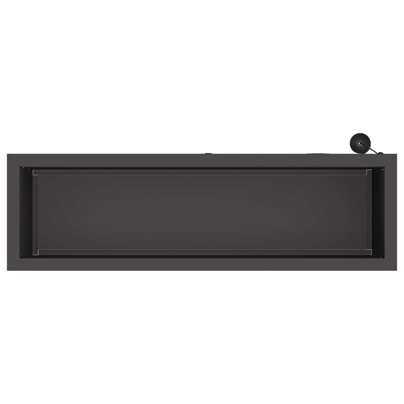 Plantenbak met led 2 st Zwart 30 x 100 x 30 cm Staal image 8