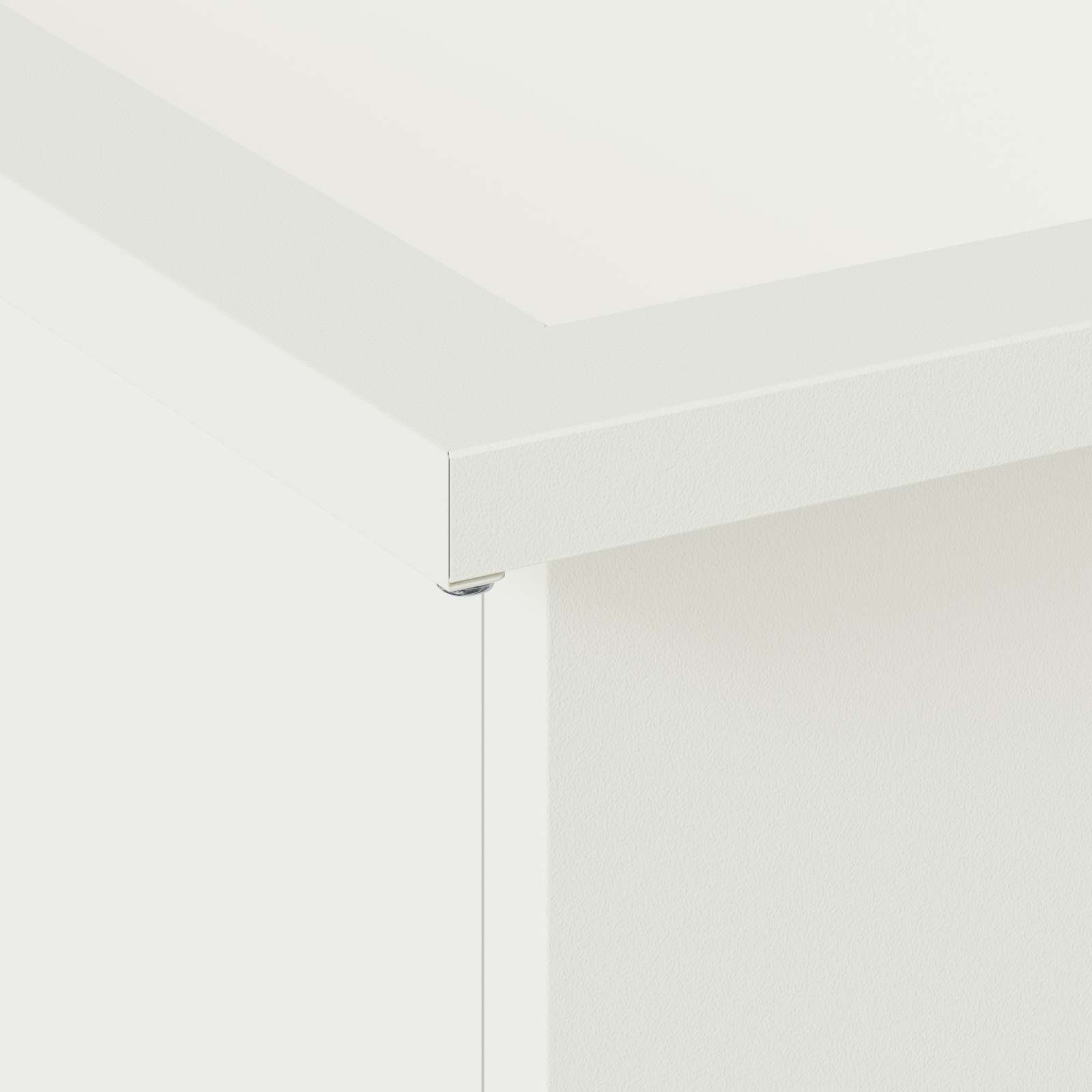 Plantenbak met led Wit 30 x 100 x 30 cm Staal image 9
