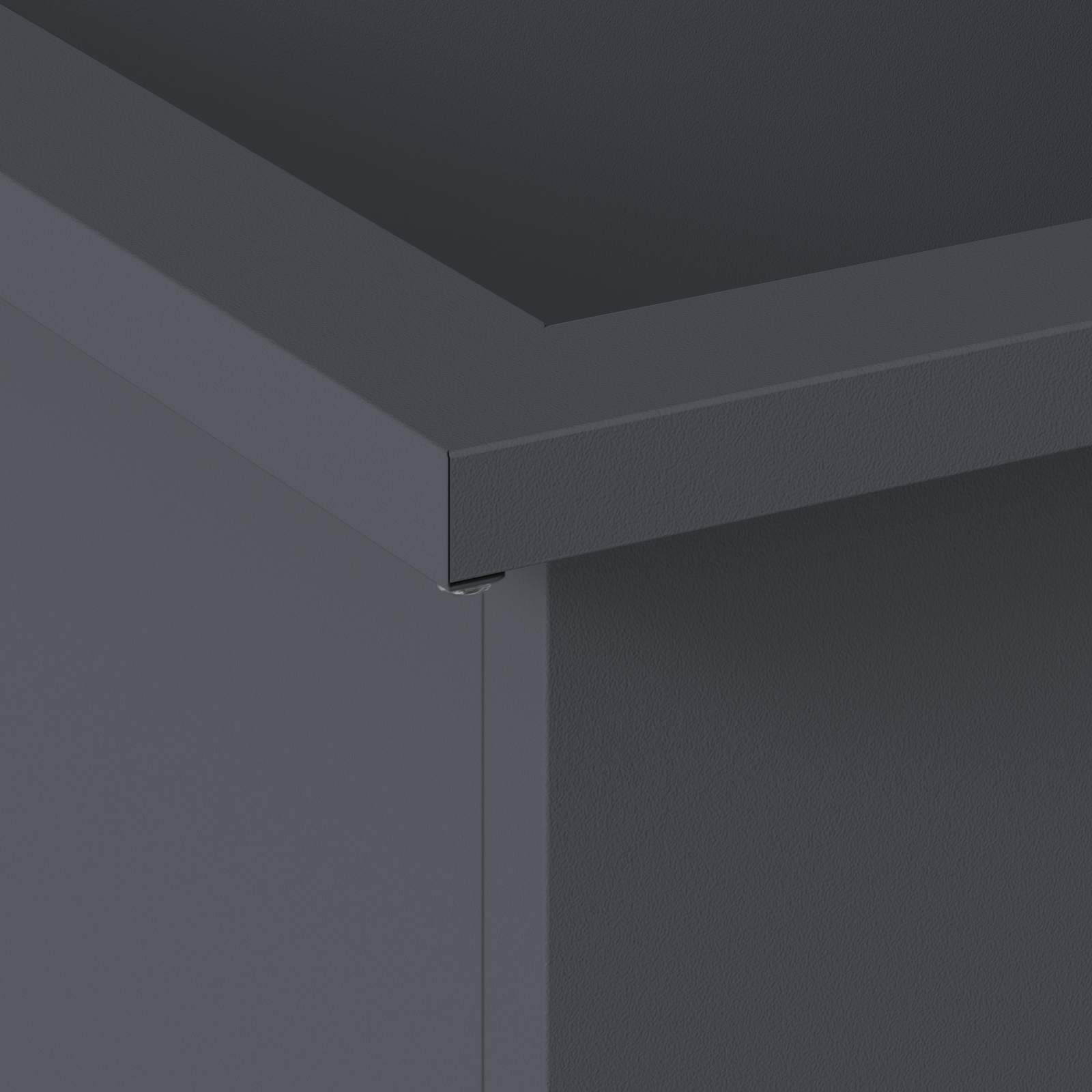 Plantenbak met led 2 st Antraciet 30 x 100 x 30 cm Staal image 9