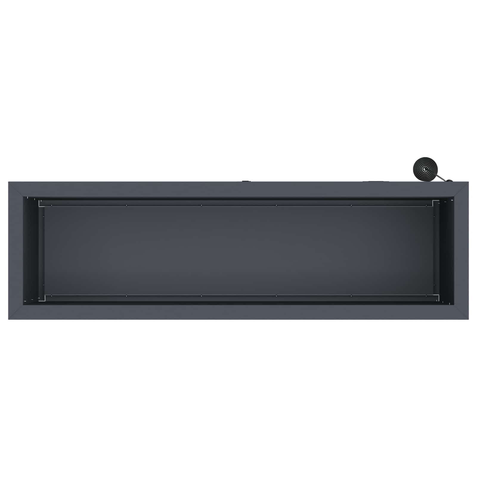 Plantenbak met led 2 st Antraciet 30 x 100 x 30 cm Staal image 8