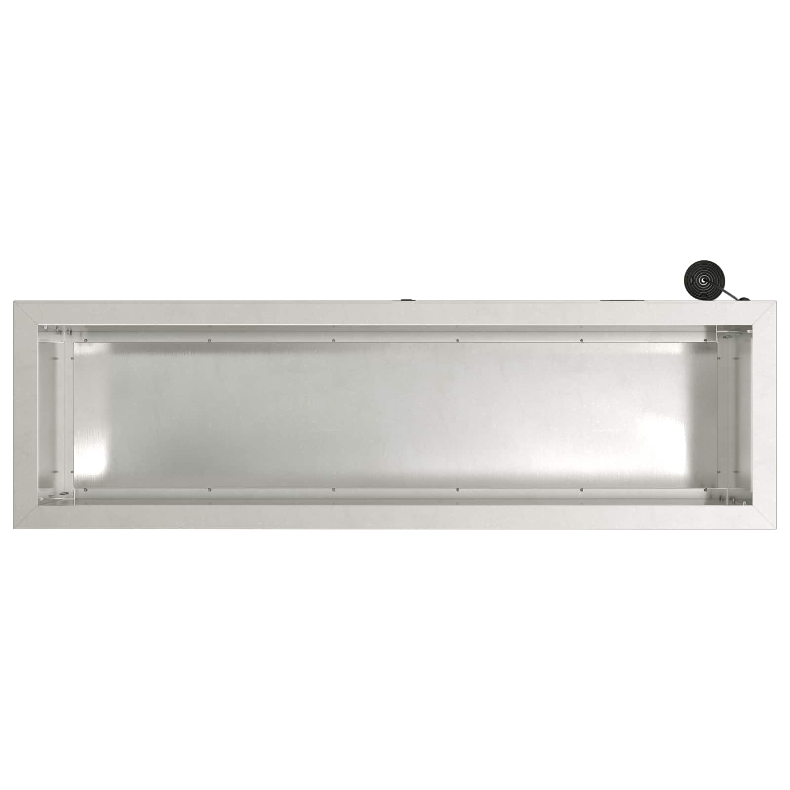 Plantenbak met led zilver 30 x 100 x 30 cm Roestvrij staal image 8