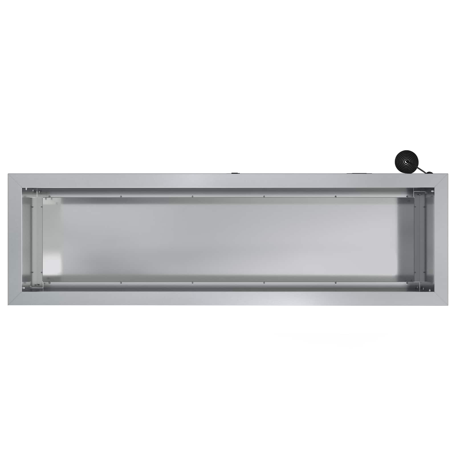 Plantenbak met led zilver 30 x 100 x 30 cm Gegalvaniseerd staal image 8