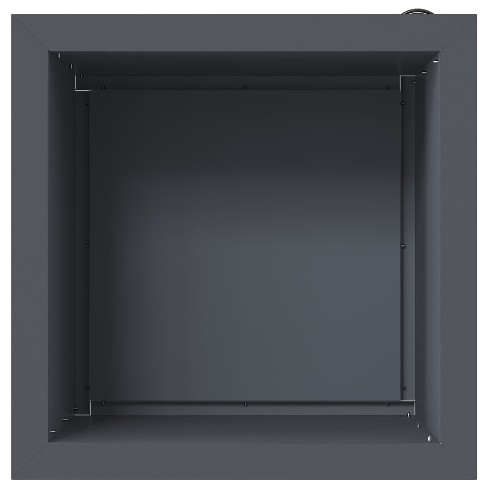 Plantenbak met led 2 st Antraciet 40 x 40 x 40 cm Staal image 7